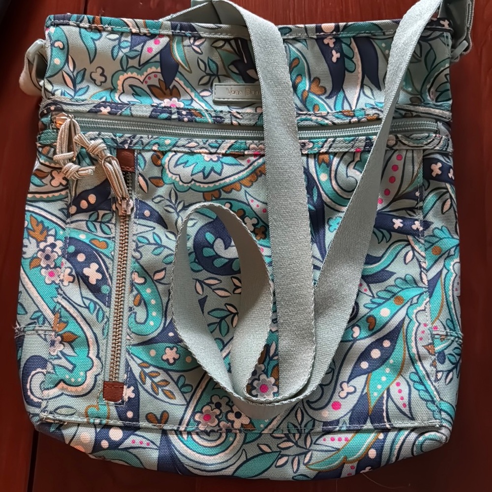Floral Patterned Crossbody Bag Vera Bradley Daisy Paisley